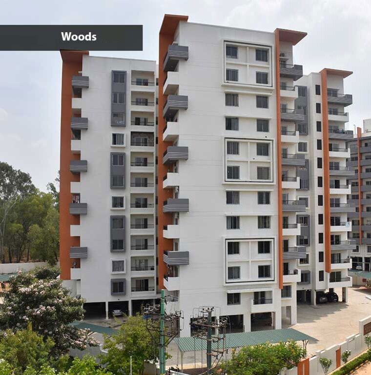 Exterior View, renaissance-woods-phase-i 3 Bedroom 1415 Sq.Ft. Apartment In Jalahalli West Bangalore 9838334