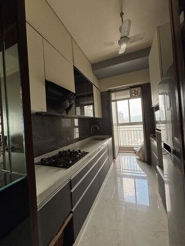 Kitchen in 2 BHK Apartment at Romell Aether, Goregaon East – for Rent