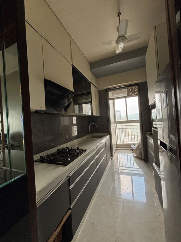 Kitchen, romell-aether 2 Bedroom 710 Sq.Ft. Apartment In Goregaon East Mumbai 9871706