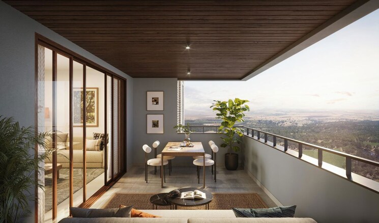 Living Room, assetz-zen-and-sato 3 Bedroom 2150 Sq.Ft. Apartment In Sathnur Bangalore 9871634