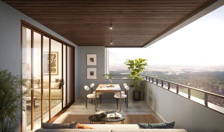 Living Room, assetz-zen-and-sato 3 Bedroom 2150 Sq.Ft. Apartment In Sathnur Bangalore 9871634