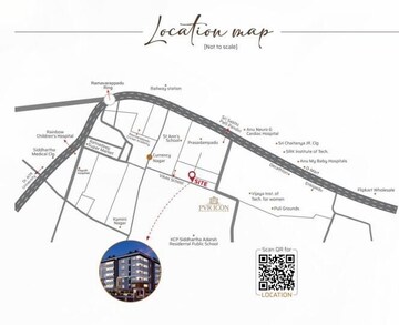 2 BHK Apartment – Map Location View at Prasadampadu - for Sale