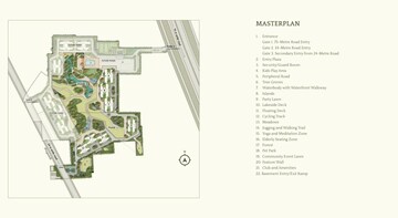 Master Plan in 3.5 BHK Apartment at Emaar Serenity Hills, Sector 86 – for Sale