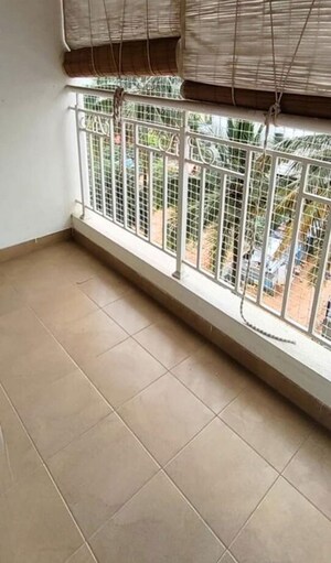 Balcony in 2 BHK Apartment at Goyal Orchid Piccadilly, Thanisandra Main Road – for Rent