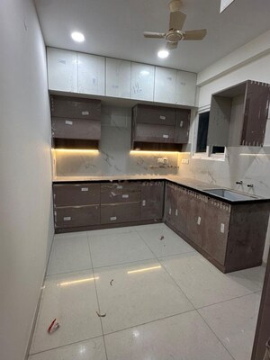 Kitchen in 3 BHK Apartment at Rajapushpa Provincia, Narsingi – for Rent