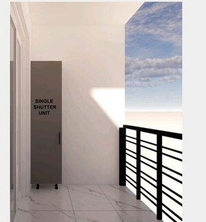 Staircase in 2 BHK Apartment at Casagrand Boulevard, Hennur Road – for Rent