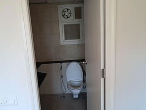 Bathroom in 2 BHK Apartment at Brigade Northridge, Kogilu Road – for Rent