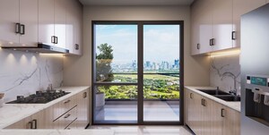 Kitchen in 4 BHK Apartment at Emaar Serenity Hills, Sector 86 – for Sale