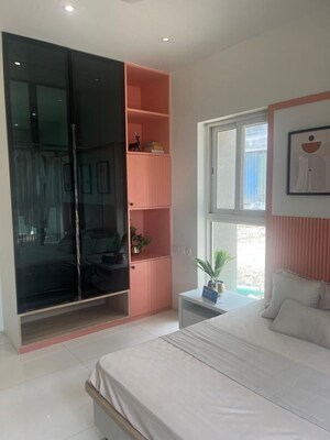 Living Room in 3 BHK Apartment at Wakad – for Sale