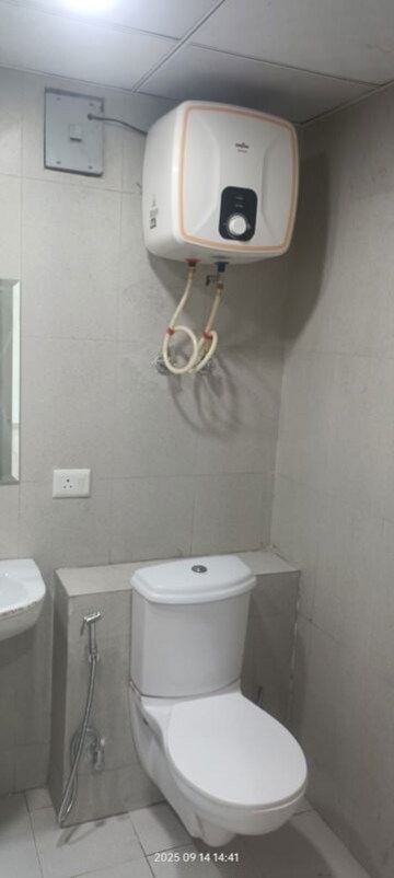 Bathroom in 3 BHK Apartment at Sector 19b Dwarka – for Rent
