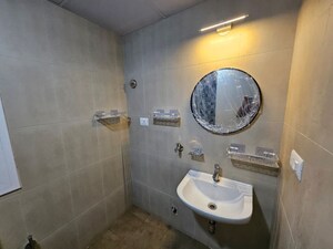 Bathroom in 1 BHK Apartment at Brigade El Dorado, Bagaluru – for Rent