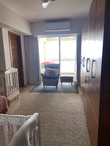Living Room in 4 BHK Apartment at K Hemani Bay View, Andheri West – for Rent