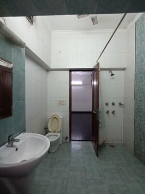 Bathroom in 3 BHK Builder Floor at Greater Kailash I – for Rent