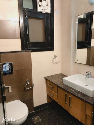 Kitchen in 3 BHK Builder Floor at Greater Kailash I – for Rent