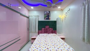 Bedroom in 3 BHK Apartment at Aparna Sarovar Zenith, Nallagandla – for Rent