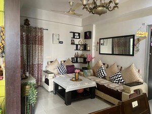 Living Room in 2 BHK Apartment at Galaxy Vega, Tech Zone 4 Greater Noida – for Sale