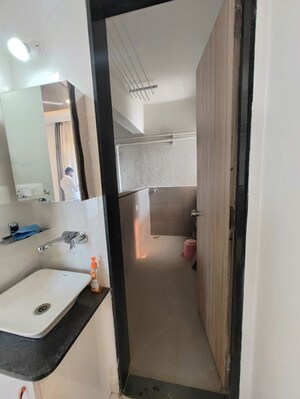 Bathroom in 2 BHK Apartment at Sukhwani Nysa, Ravet – for Rent