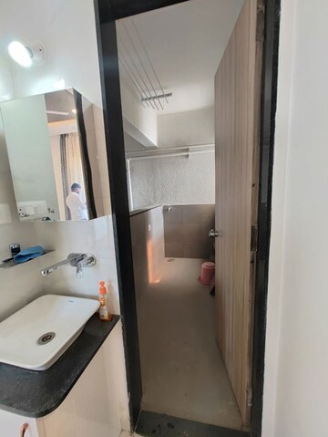 Bathroom in 2 BHK Apartment at Sukhwani Nysa, Ravet – for Rent