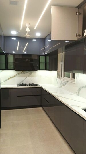 Kitchen in 3 BHK Apartment at Prestige Beverly Hills, Kokapet – for Rent