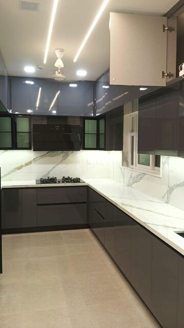 Kitchen in 3 BHK Apartment at Prestige Beverly Hills, Kokapet – for Rent