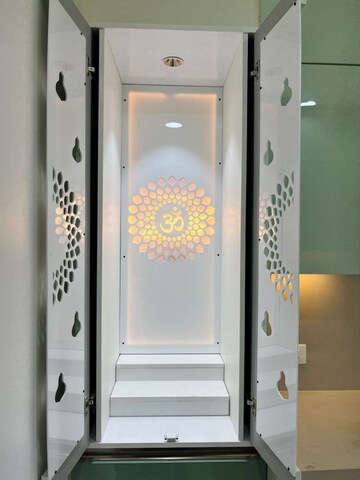 Building Lobby in 3 BHK Apartment at Bhimjyani Verraton, Thane West – for Sale