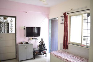 Living Room in 1 BHK Apartment at Manav Mandir Apartment, Dhankawadi – for Rent