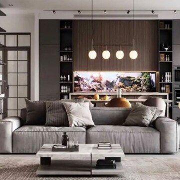 Living Room in 5 BHK Apartment at Juhu – for Sale