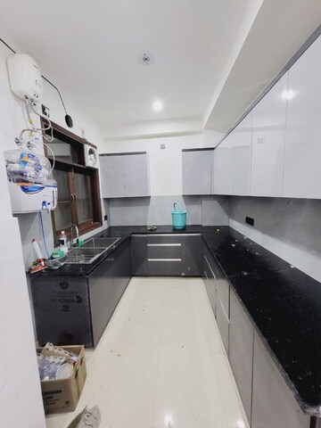 Kitchen in 3 BHK Builder Floor at Freedom Fighters Enclave – for Rent