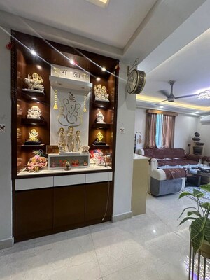 Living Room in 3 BHK Builder Floor at Freedom Fighters Enclave – for Rent