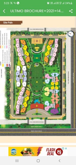 Master Plan in 3.5 BHK Apartment at Migsun Ultimo, Omicron Iii Greater Noida – for Sale