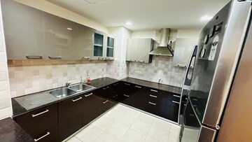 Kitchen in 4 BHK Apartment at Unitech The Close South, Sector 50 – for Rent