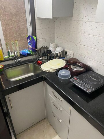 Kitchen in 2 BHK Apartment at Kandivali East – for Rent