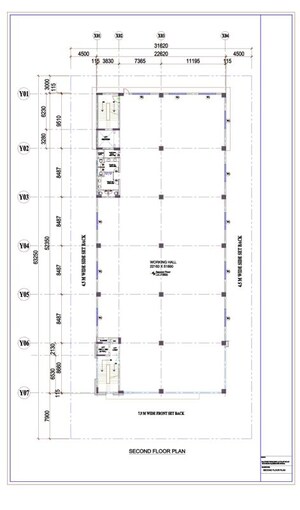 Floor Plan in  Office Space at Ecotech 10 Greater Noida – for Rent
