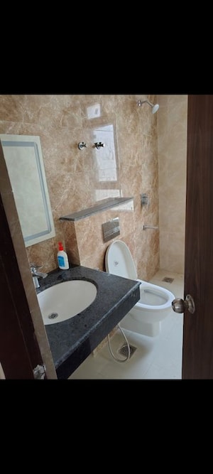 Bathroom in 3 BHK Apartment at Hero Homes Gurgaon, Sector 104 – for Rent