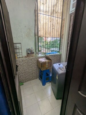 Bathroom in 2 BHK Builder Floor at Maya Homes, Indrapuram – for Rent