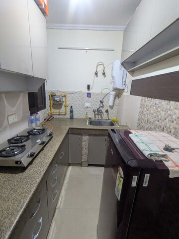 Kitchen in 1 BHK Builder Floor at Maya Homes, Indrapuram – for Rent