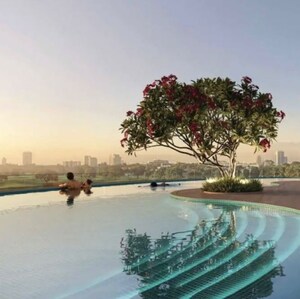 Swimming Pool in 4 BHK Apartment at Chembur – for Sale