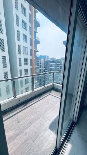 Balcony in 3 BHK Apartment at Kolte Patil Western Avenue, Wakad – for Rent