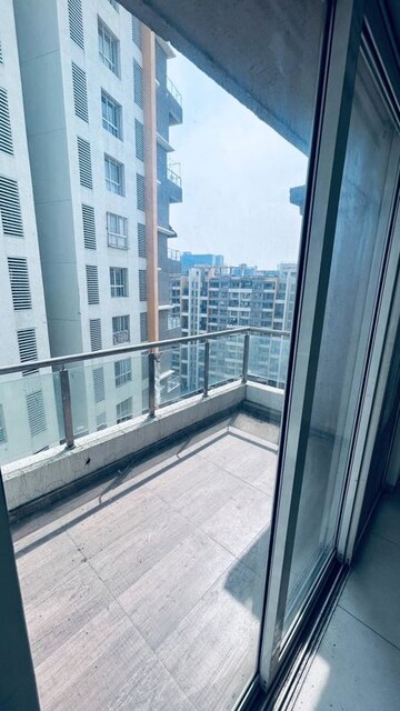 Balcony in 3 BHK Apartment at Kolte Patil Western Avenue, Wakad – for Rent