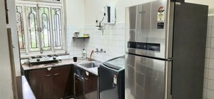 Kitchen in 1 BHK Apartment at Mantri Aangan, Koregaon Park – for Rent