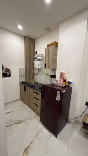 Kitchen in 1 BHK Builder Floor at Sector 52 – for Rent