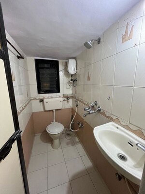 Bathroom in 1 BHK Apartment at Kishor Darshan Apartment, Andheri West – for Rent
