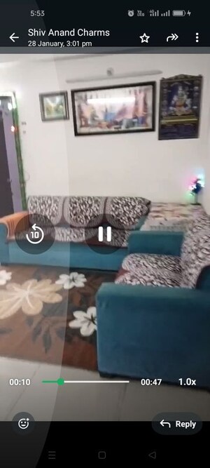 Bedroom in 2 BHK Apartment at Charms Castle, Raj Nagar Extension – for Sale