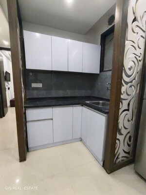 Kitchen in 1 RK Apartment at Pushpanjali Orchid Park, Rajpur – for Rent
