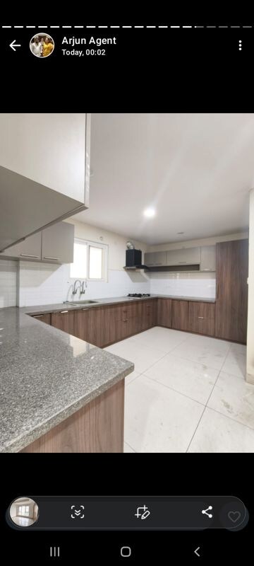 Kitchen in 3 BHK Apartment at Kakatiya Hills, Jubilee Hills – for Rent