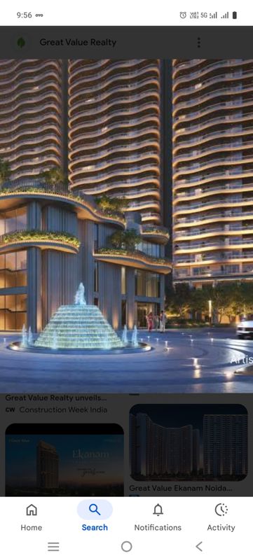 3 BHK + Pooja Room,Servant Room,Study Room 3525 Sq.Ft. Apartment in Great Value Ekanam