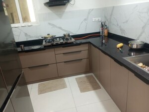 Kitchen in 3 BHK Apartment at Rajapushpa Eterna, Nanakramguda – for Rent
