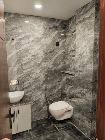 Bathroom in 3 BHK Builder Floor at East Of Kailash – for Sale