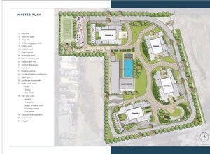 Master Plan in 3 BHK Apartment at Emaar Amaris, Sector 62 – for Sale