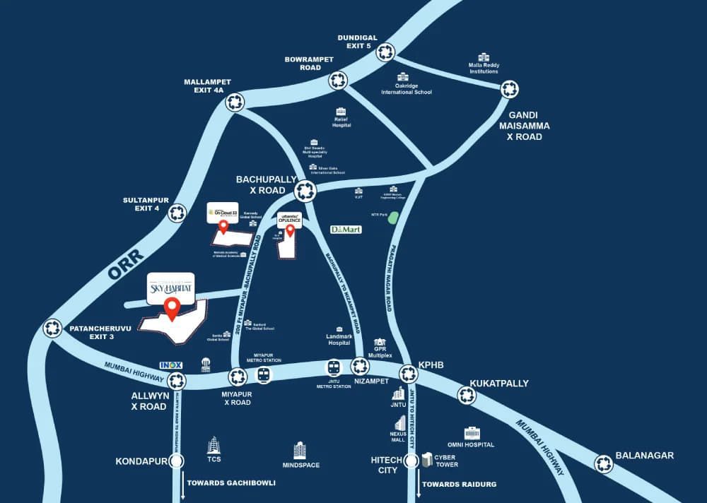 3 BHK Apartment For Sale in Urbanrise The World of Joy